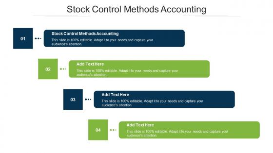 Stock Control Methods Accounting Ppt Powerpoint Presentation Model Microsoft Cpb