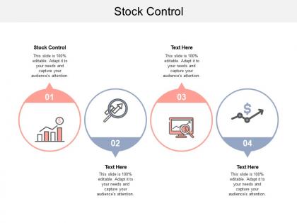 Stock control ppt powerpoint presentation portfolio designs download cpb