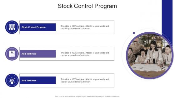 Stock Control Program In Powerpoint And Google Slides Cpb