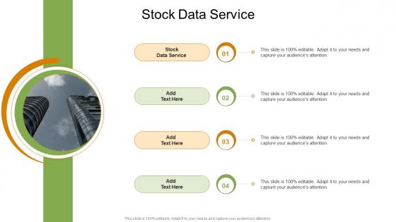 Stock Data Service In Powerpoint And Google Slides Cpb