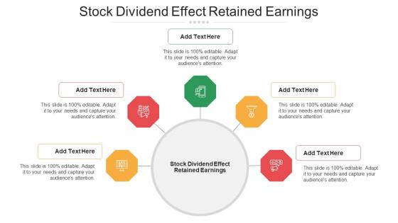 Stock Dividend Effect Retained Earnings Ppt Powerpoint Presentation Portfolio Inspiration Cpb