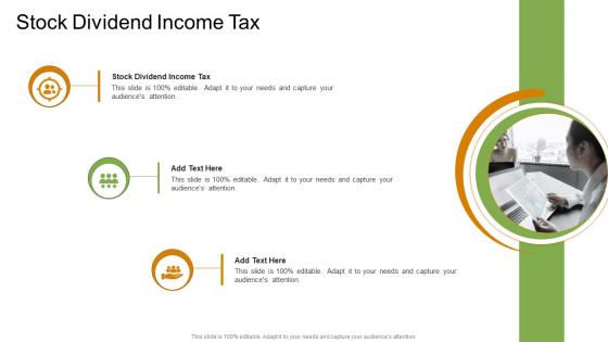 Stock Dividend Income Tax In Powerpoint And Google Slides Cpb