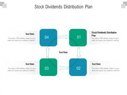Stock dividends distribution plan ppt powerpoint presentation ideas professional cpb