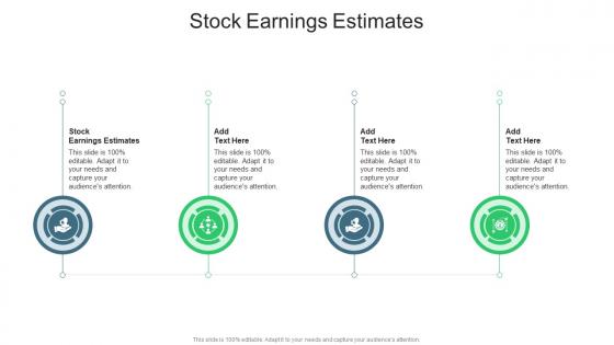 Stock Earnings Estimates In Powerpoint And Google Slides Cpb