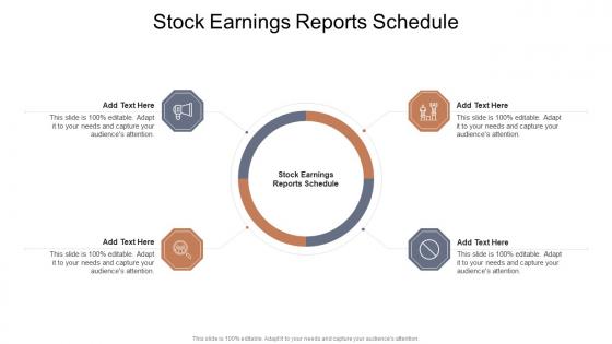 Stock Earnings Reports Schedule In Powerpoint And Google Slides Cpb