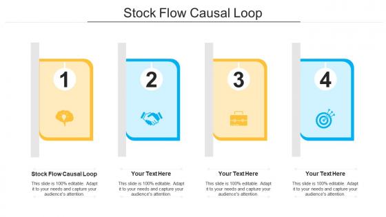 Stock flow causal loop ppt powerpoint presentation inspiration cpb