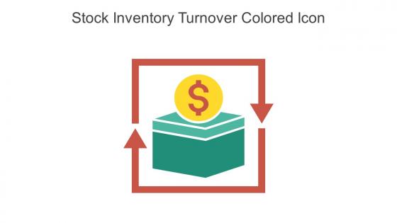 Stock Inventory Turnover Colored Icon In Powerpoint Pptx Png And Editable Eps Format