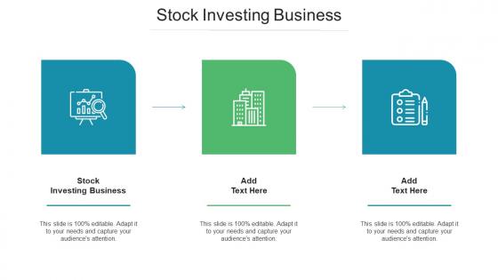 Stock Investing Business Ppt Powerpoint Presentation Pictures Summary Cpb