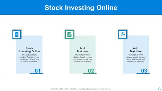 Stock Investing Online Ppt Powerpoint Presentation Portfolio Layout Ideas Cpb