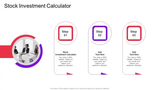 Stock Investment Calculator In Powerpoint And Google Slides Cpb