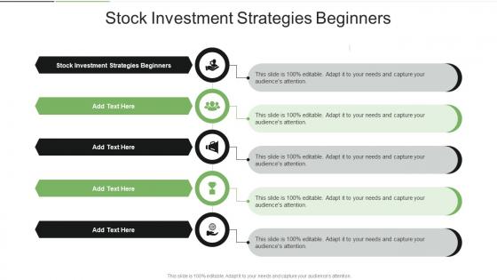 Stock Investment Strategies Beginners In Powerpoint And Google Slides Cpb