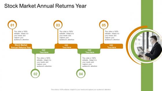 Stock Market Annual Returns Year In Powerpoint And Google Slides Cpb