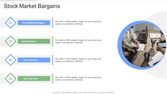Stock Market Bargains In Powerpoint And Google Slides Cpb