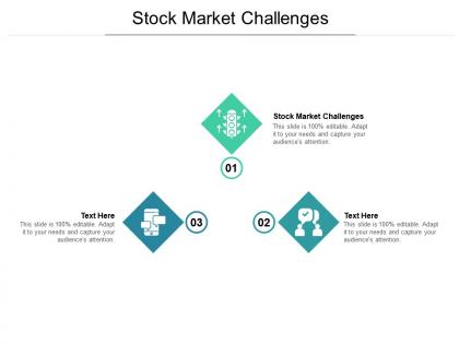 Stock market challenges ppt powerpoint presentation summary templates cpb