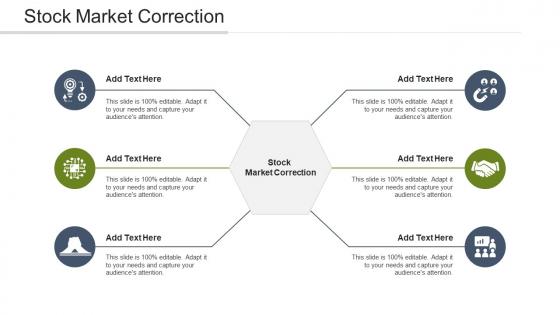 Stock Market Correction Ppt Powerpoint Presentation Icon Mockup Cpb