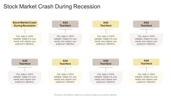 Stock Market Crash During Recession In Powerpoint And Google Slides Cpb