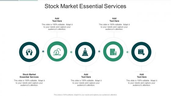 Stock Market Essential Services In Powerpoint And Google Slides Cpb