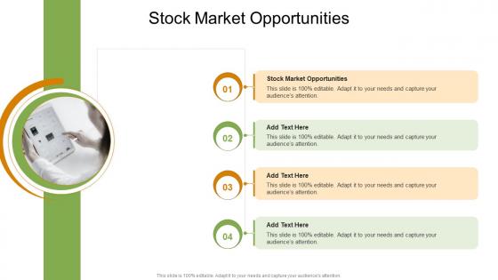 Stock Market Opportunities In Powerpoint And Google Slides Cpb