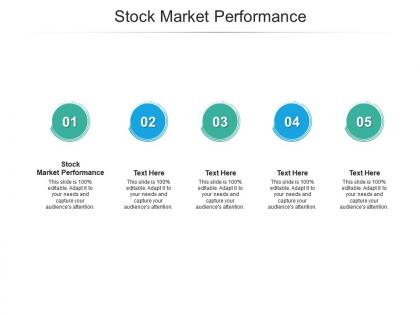 Stock market performance ppt powerpoint presentation slides download cpb