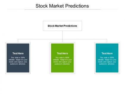 Stock market predictions ppt powerpoint presentation professional visuals cpb