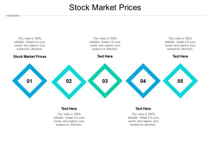 Stock market prices ppt powerpoint presentation outline designs download cpb