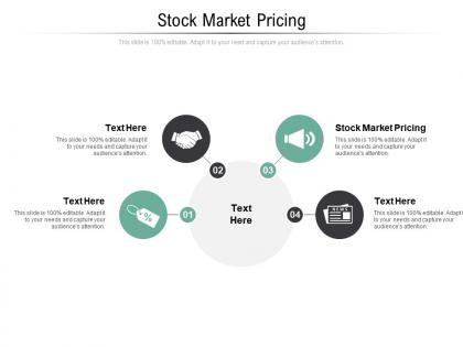 Stock market pricing ppt powerpoint presentation model ideas cpb