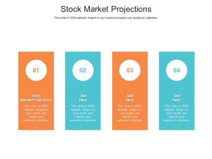 Stock market projections ppt powerpoint presentation pictures background designs cpb