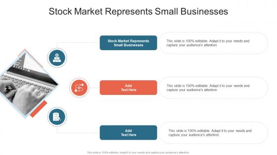 Stock Market Represents Small Businesses In Powerpoint And Google Slides Cpb