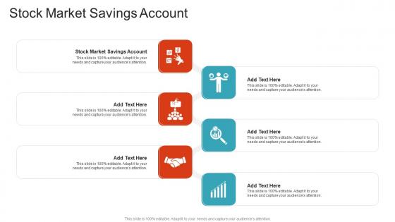 Stock Market Savings Account In Powerpoint And Google Slides Cpb