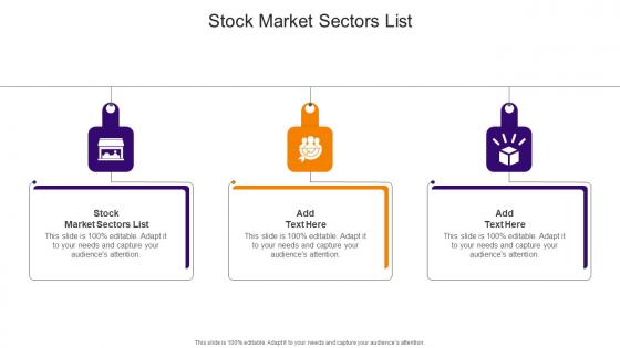 Stock Market Sectors List In Powerpoint And Google Slides Cpb