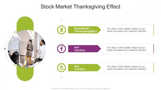 Stock Market Thanksgiving Effect In Powerpoint And Google Slides Cpb