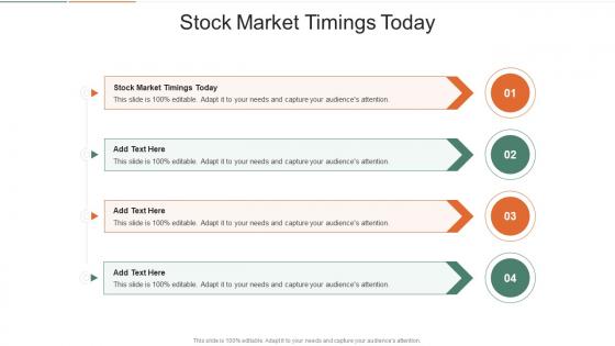Stock Market Timings Today In Powerpoint And Google Slides Cpb