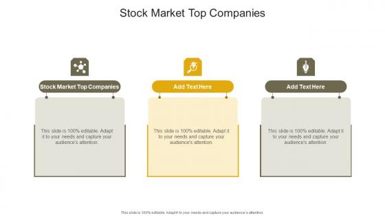 Stock Market Top Companies In Powerpoint And Google Slides Cpb