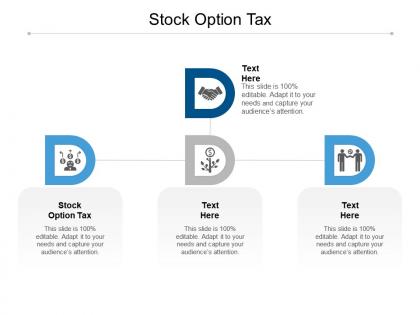Stock option tax ppt powerpoint presentation pictures example file cpb