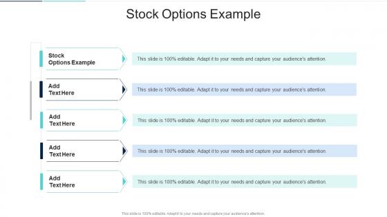 Stock Options Example In Powerpoint And Google Slides Cpb