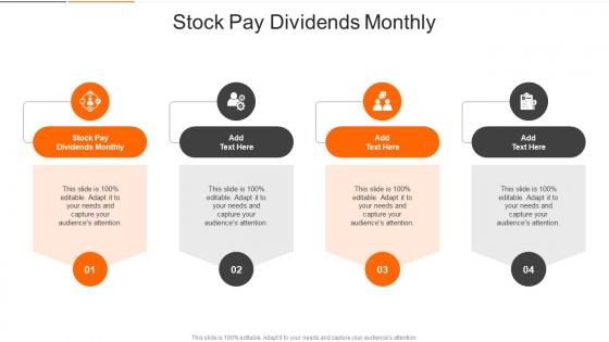 Stock Pay Dividends Monthly In Powerpoint And Google Slides Cpb