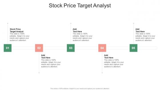 Stock Price Target Analyst In Powerpoint And Google Slides Cpb