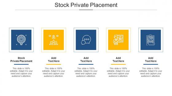 Stock Private Placement Ppt Powerpoint Presentation Infographics Slide Download Cpb