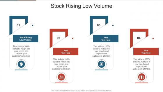 Stock Rising Low Volume In Powerpoint And Google Slides Cpb