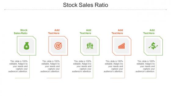 Stock Sales Ratio Ppt Powerpoint Presentation Outline Introduction Cpb