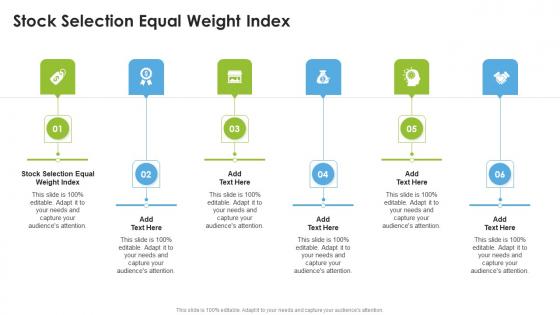 Stock Selection Equal Weight Index In Powerpoint And Google Slides Cpb