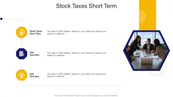 Stock Taxes Short Term In Powerpoint And Google Slides Cpb