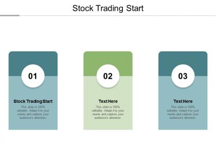 Stock trading start ppt powerpoint presentation gallery vector cpb