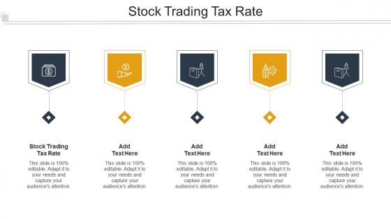 Stock Trading Tax Rate Ppt Powerpoint Presentation File Portrait Cpb