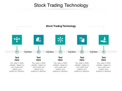 Stock trading technology ppt powerpoint presentation example 2015 cpb