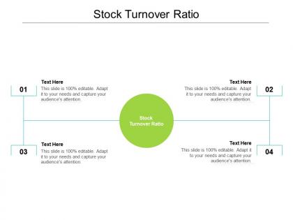 Stock turnover ratio ppt powerpoint presentation icon slide download cpb