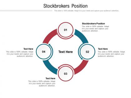 Stockbrokers position ppt powerpoint presentation professional design inspiration cpb