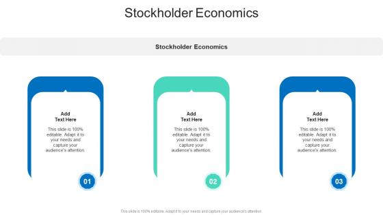 Stockholder Economics In Powerpoint And Google Slides Cpb