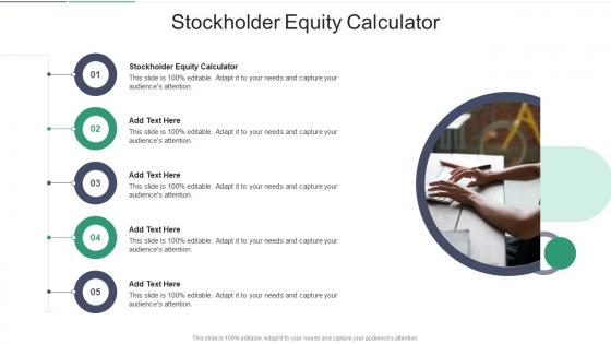 Stockholder Equity Calculator In Powerpoint And Google Slides Cpb