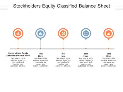 Stockholders equity classified balance sheet ppt powerpoint presentation ideas example cpb